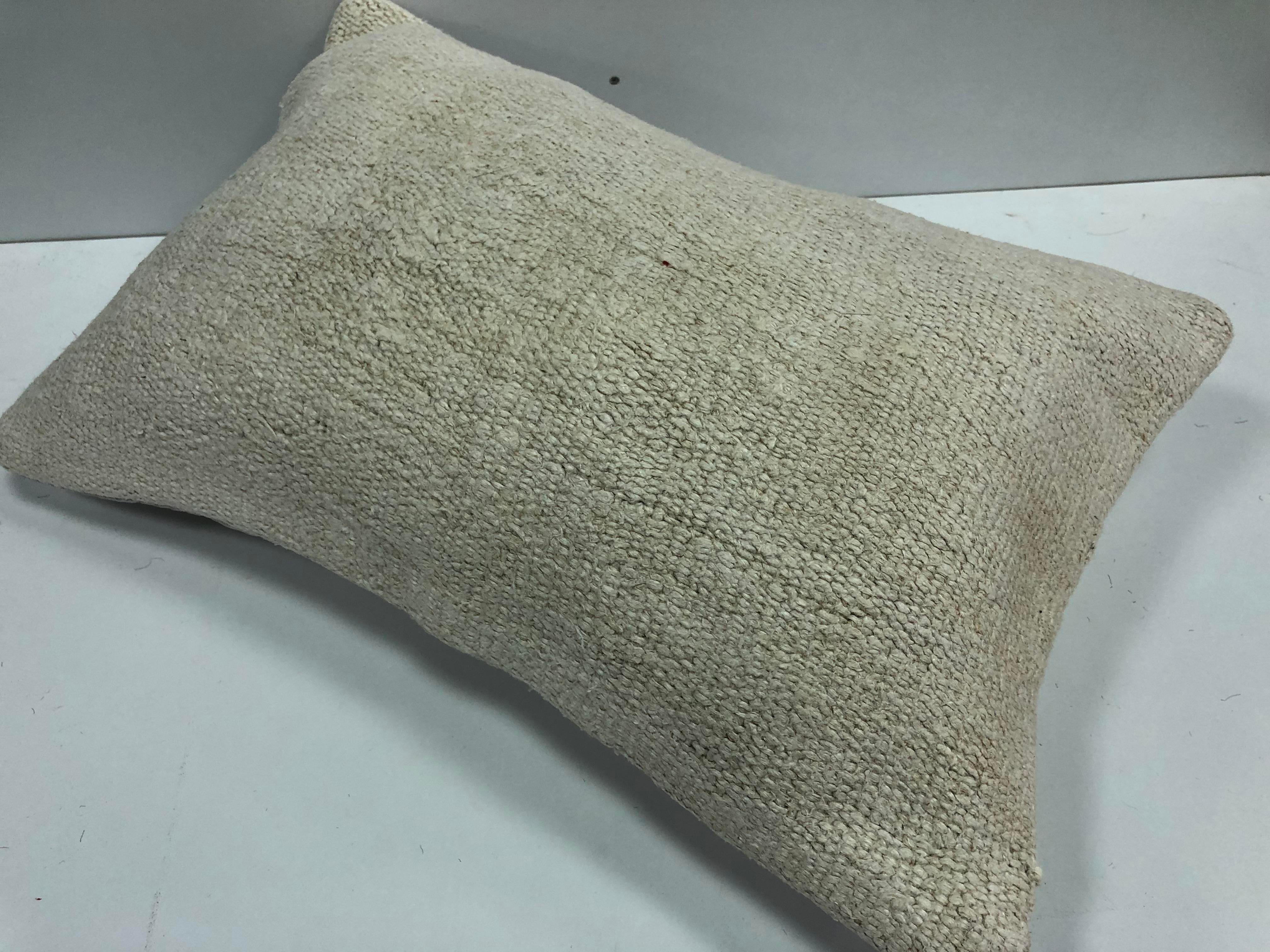 boho pillow ethnic pillow vintage pillow White hemp pillow decorative kilim pillow turkish kilim pillow 16x16 in\u00e7 pillow,sofa pillow